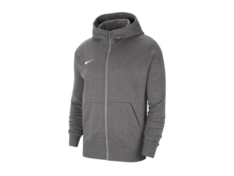 NIKE FELPA FULL-ZIP PARK 20 JR - CHARCOAL HEATHR