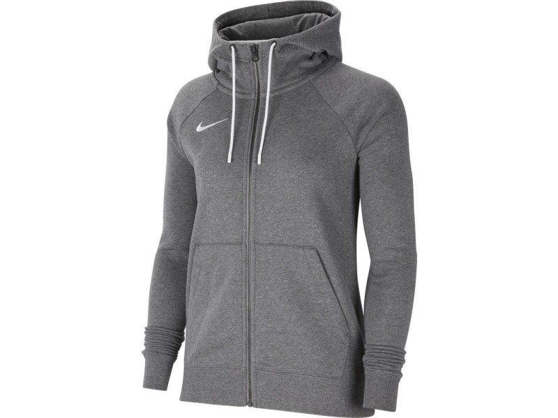 NIKE FELPA FULL-ZIP PARK 20 WMN - CHARCOAL HEATHR