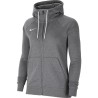 NIKE FELPA FULL-ZIP PARK 20 WMN - CHARCOAL HEATHR