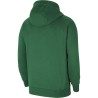 NIKE FELPA CAPPUCCIO PARK 20 - PINE GREEN/WHITE