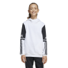 ADIDAS SQUADRA25 SWEAT HOODY JR. - WHITE
