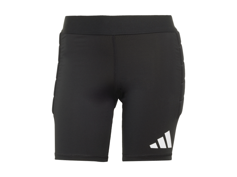 ADIDAS SQUADRA25 PADDED GOALKEEPER SHORT TIGHTS - BLACK/WHITE