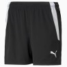 PUMA PANTALONCINO TEAMLIGA W - BLACK/ WHITE