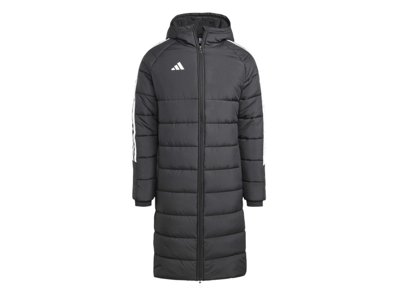 ADIDAS TIRO24 L COAT - BLACK/WHITE