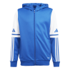 ADIDAS SQUADRA25 HOODY JR. - TEAM ROYAL BLUE/WHITE