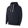 NIKE FELPA FULL-ZIP PARK 20 JR - OBSIDIAN/WHITE
