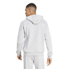 ADIDAS TIRO25 FULL ZIP HOODIE - TEAM LIGHT GREY