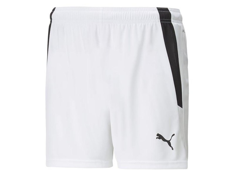 PUMA PANTALONCINO TEAMLIGA W - WHITE/ BLACK