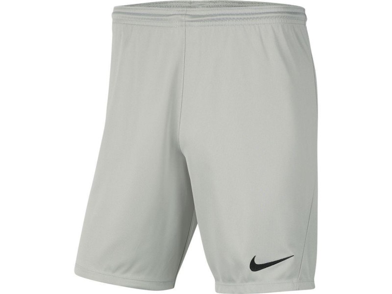 NIKE PANTALONCINO PARK 3 - GREY/BLACK