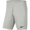 NIKE PANTALONCINO PARK 3 - GREY/BLACK