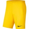 NIKE PANTALONCINO PARK 3 JR - YELLOW/BLACK
