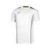 MIZUNO T-SHIRT HEX RECT - BIANCO/BLU