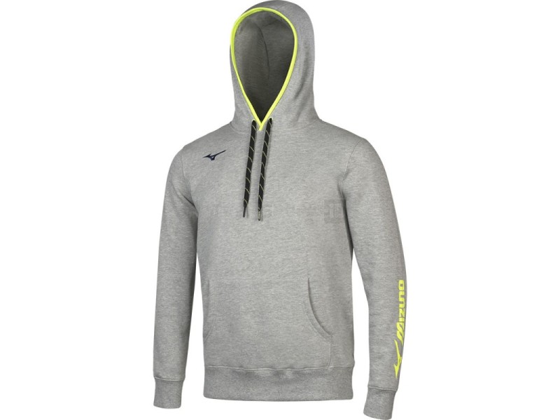 MIZUNO FELPA SWEAT - GRIGIO