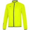 MIZUNO RAIN JACKET RUNNING AUTH - GIALLO FLUO