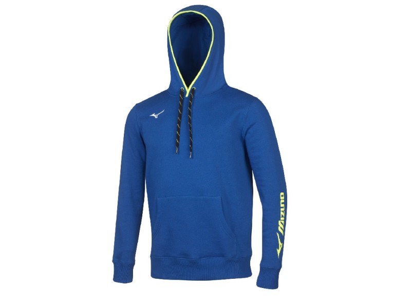 MIZUNO FELPA SWEAT - AZZURRO