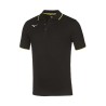 MIZUNO POLO - BLACK/YELLOW FLUO