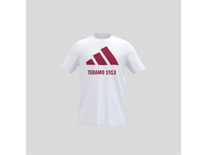 TERAMO CALCIO 1913 2025 T-SHIRT WHITE