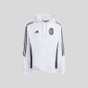 SIENA F.C. 2025 FELPA CON CAPPUCCIO WHITE