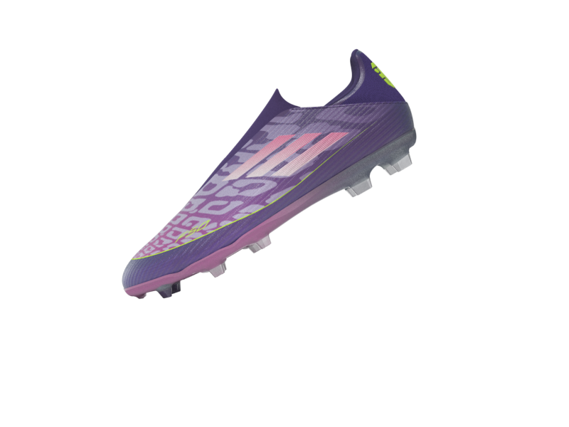 ADIDAS SCARPE F50 LEAGUE LL FG/MG LAMINE - UNIPUR/FTWWHT