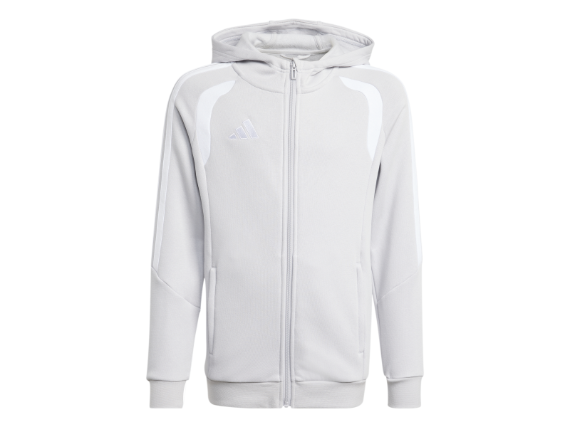 ADIDAS TIRO26 LEAGUE SW FZ HD JR. - TMLGGR/WHITE