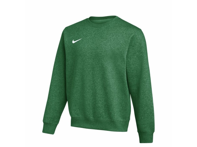 NIKE PARK 26 FLC CREW - PINE GREEN/WHITE