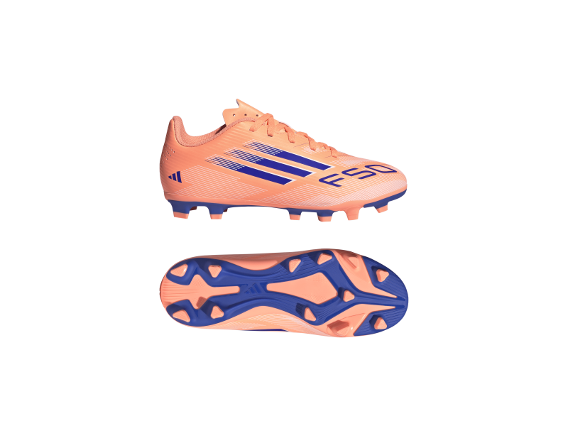 ADIDAS SCARPE F50 CLUB FG/MG JR. - BEAORA/LUCBLU