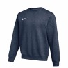 NIKE PARK 26 FLC CREW - MIDNIGHT NAVY/WHITE