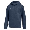NIKE PARK 26 FLC PO HOODIE JR. - MIDNIGHT NAVY/WHITE