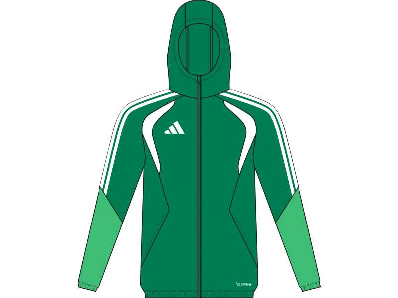 ADIDAS TIRO26C AW JKT JR. - TEAGRN/SESCGR