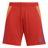 ADIDAS TIRO24 SHORT - RED/ROYBLU