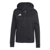 ADIDAS ENTRADA 26 FZ HOOD W. - BLACK/WHITE