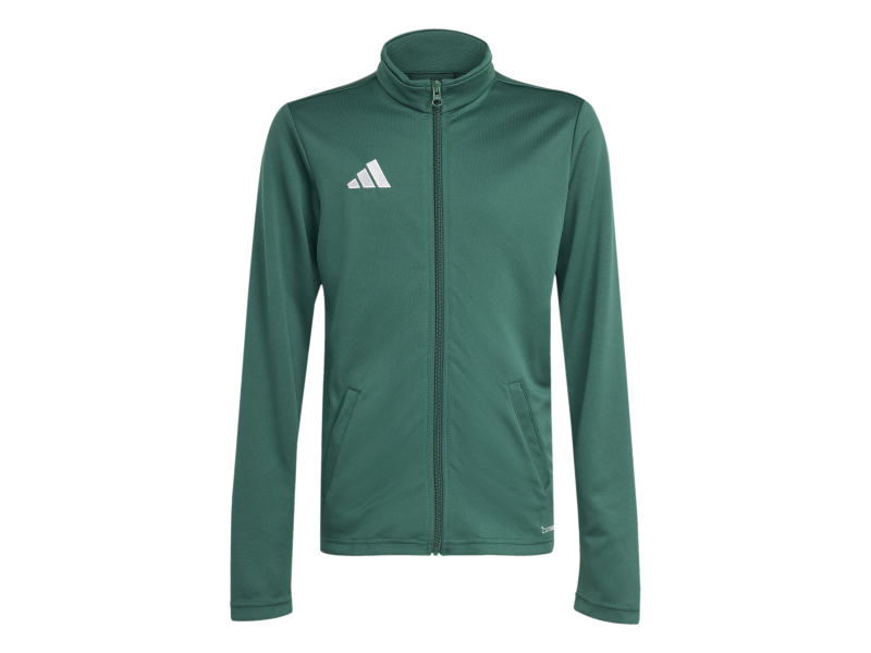 ADIDAS ENTRADA 26 TK JKT JR. - DRKGRN/WHITE