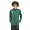 ADIDAS ENTRADA 26 TK JKT JR. - DRKGRN/WHITE