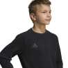ADIDAS TIRO TRAVEL CREW JR. - BLACK