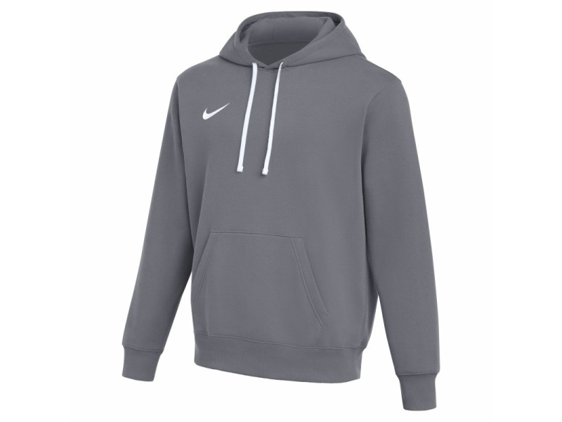 NIKE PARK 26 HOODED - CHARCOAL HEATHR/WHITE
