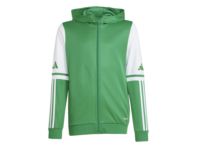 ADIDAS SQUADRA25 HOODY JR. - TEAM GREEN/WHITE