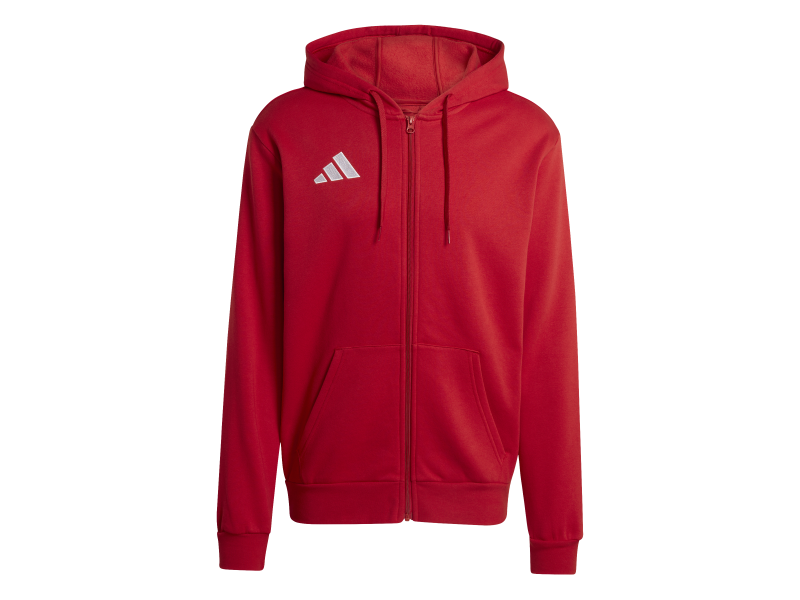 ADIDAS ENTRADA26 FULL ZIP HOODIE - TEPORE/WHITE