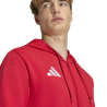 ADIDAS ENTRADA26 FULL ZIP HOODIE - TEPORE/WHITE