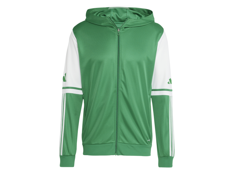 ADIDAS SQUADRA25 HOODY - TEAM GREEN/WHITE