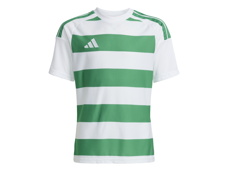 ADIDAS HOOPED26 JERSEY JR. - WHITE/TEAGRN