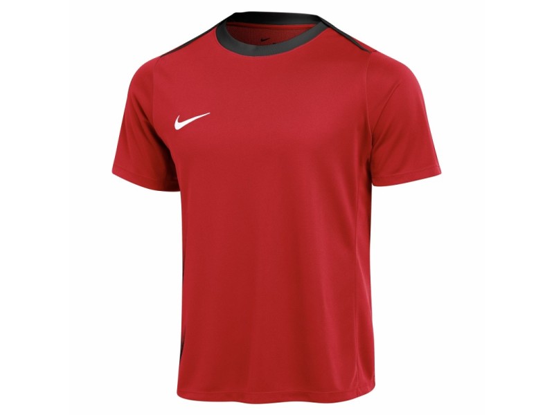 NIKE DRI-FIT ACDPR24 SS TOP K - UNIVERSITY RED/BLACK