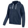 NIKE PARK 26 HOODED FZ W. - MIDNIGHT NAVY/WHITE