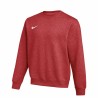 NIKE PARK 26 FLC CREW - UNIVERSITY RED/WHITE