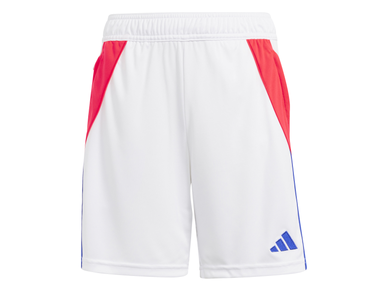 ADIDAS TIRO24 TR SHORT JR. - WHITE/LUCBLU