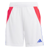 ADIDAS TIRO24 TR SHORT JR. - WHITE/LUCBLU
