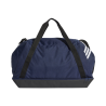 ADIDAS TIRO DUFFLE BAG LARGE WITH BOTTOM COMPARTMENT - TENABL/WHITE