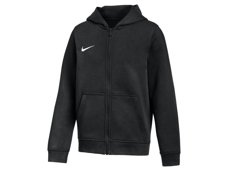 NIKE PARK 26 HOODED FZ JR. - BLACK/WHITE