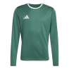 ADIDAS ENTRADA26 LONG SLEEVE JERSEY JR. - DRKGRN/WHITE