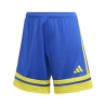 ADIDAS SQUADRA25 SHORTS - TEAM ROYAL BLUE/TEAM YELLOW