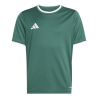 ADIDAS ENTRADA26 JERSEY JR. - DRKGRN/WHITE